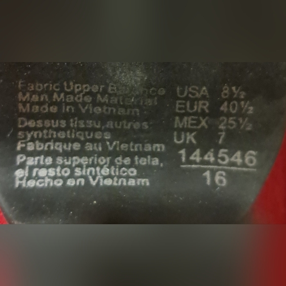 EUC Christian Siriano Red Suede Peep Toe Bootie Boot Heel Pump Shoe SZ 8.5 - Picture 9 of 9